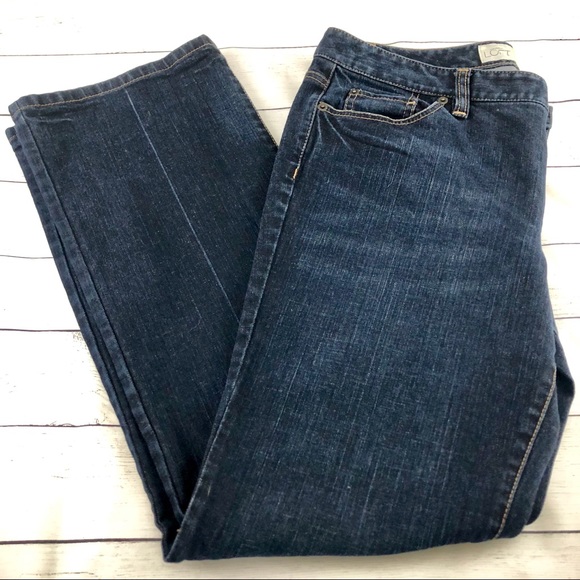 LOFT Jeans Slim Boot Sz 14 (Item #112) - Picture 3 of 7